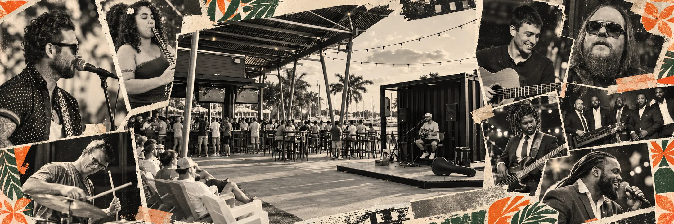Live music on the waterfront at Celebration Park