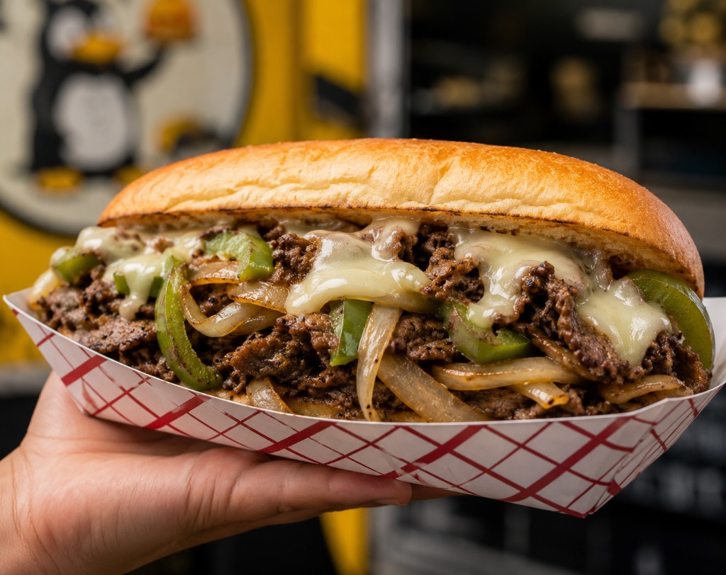 Wagyu Philly Cheese Steak from GoGo Gourmet