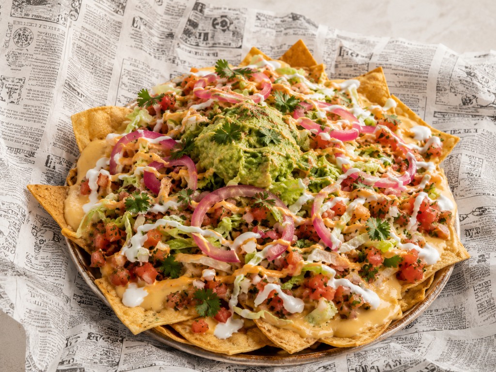 Paradise Nachos from Rick's Taco Cartel